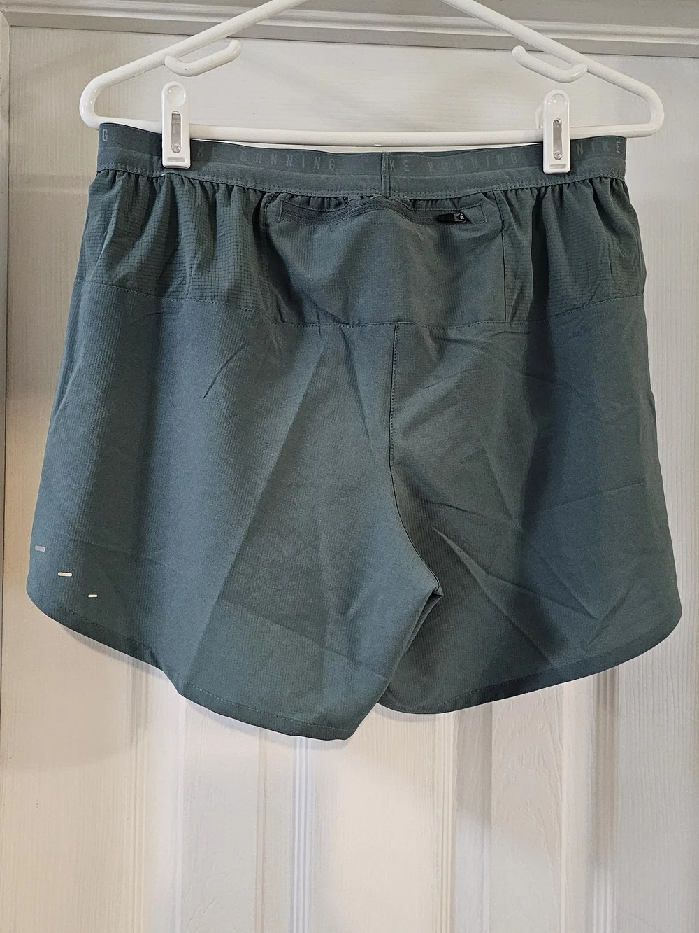 NWT Nike Stride Dri-Fit Running Shorts w/ Built-in Briefs in Mineral Slate (M)